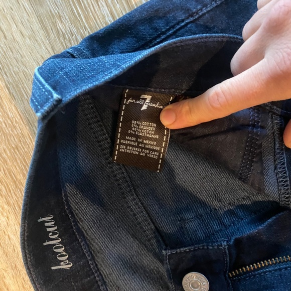 Seven for all Mankind bootcut denim jeans - Picture 3 of 6
